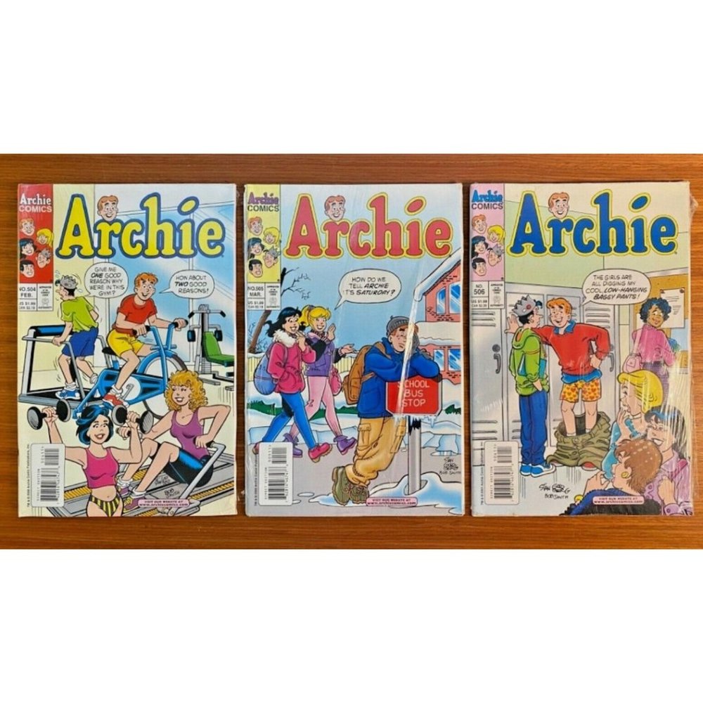 ARCHIE 504 505 506 - ARCHIE COMICS SERIES - MINT